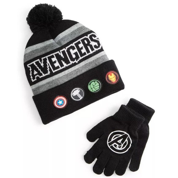 Berkshire Other - Berkshire Big Boys Avengers Hat & Gloves Set One Size